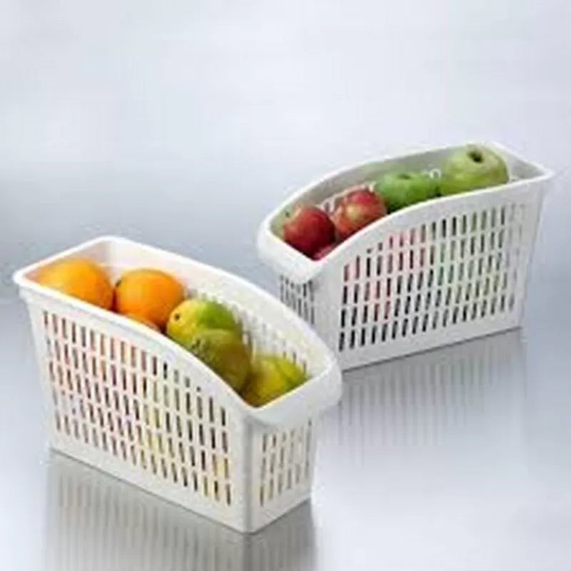2 pcs Plastic Basket Organizer for Fruits - Oshi.pk - Buy & Sell Online