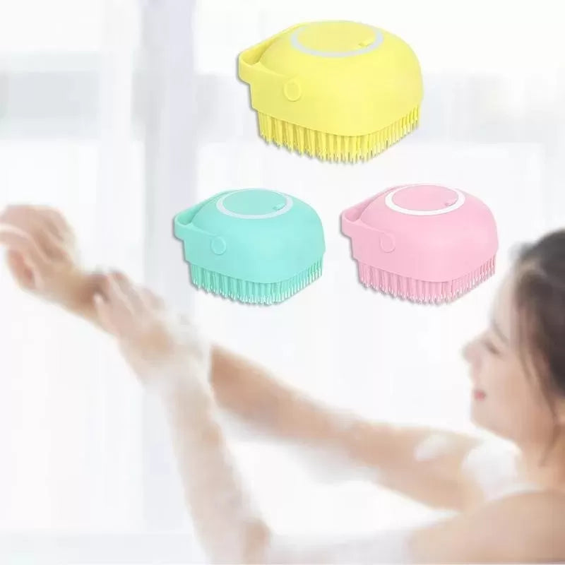 Soft Silicon Bath Brush Body Exfoliate Massage - Oshi.pk - Buy & Sell Online