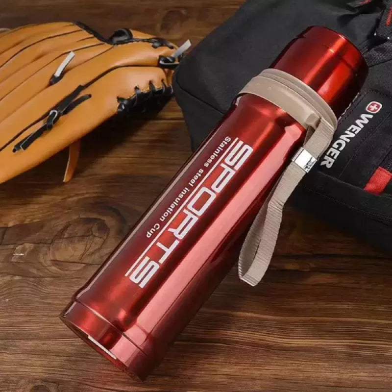 Hot N Cool Sports Vacuum Flask Stainless Steel Water Bottle For School Kids(750ML) - Oshi.pk - Buy & Sell Online