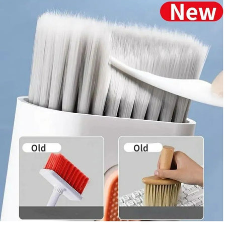 7-In-1 Computer Keyboard Cleaner Brush Kit Earphone Cleaning Pen For Headset Keyboard Cleaning Tools Cleaner Keycap Puller - Oshi.pk - Buy & Sell Online