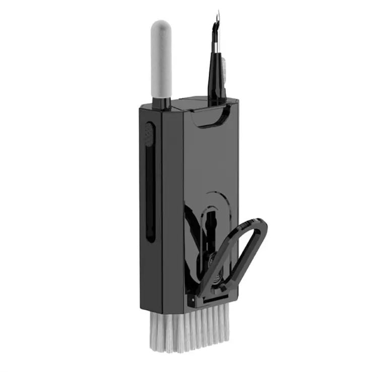 8-In-1 Computer Keyboard Cleaner Brush Kit Earphone Cleaning Pen for Headset Phone Cleaning Tools Black - Oshi.pk - Buy & Sell Online