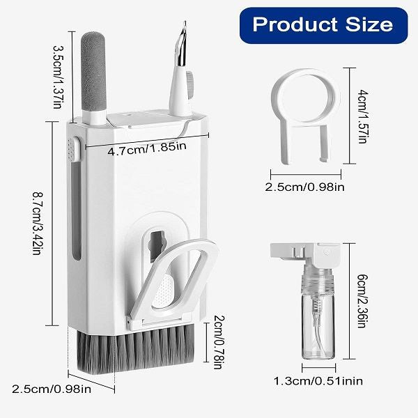 8 in 1 Multifunctional Keyboard Cleaning Brush with Keycap Puller - Oshi.pk - Buy & Sell Online