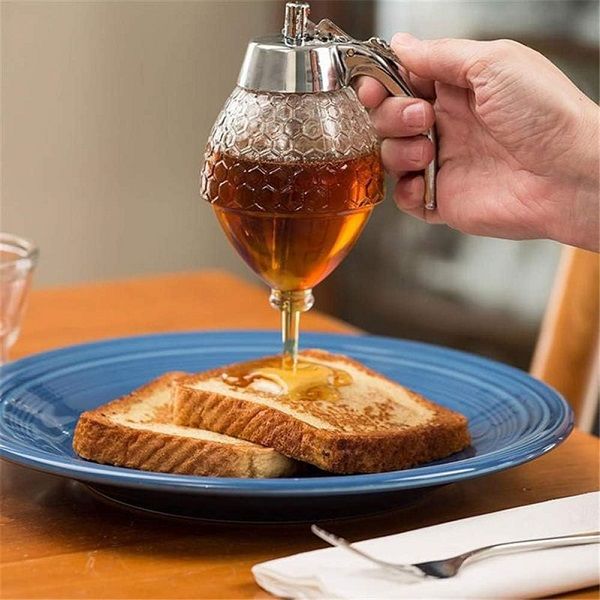 Acrylic Honey Jar Dispenser Honey Pot - Oshi.pk - Buy & Sell Online