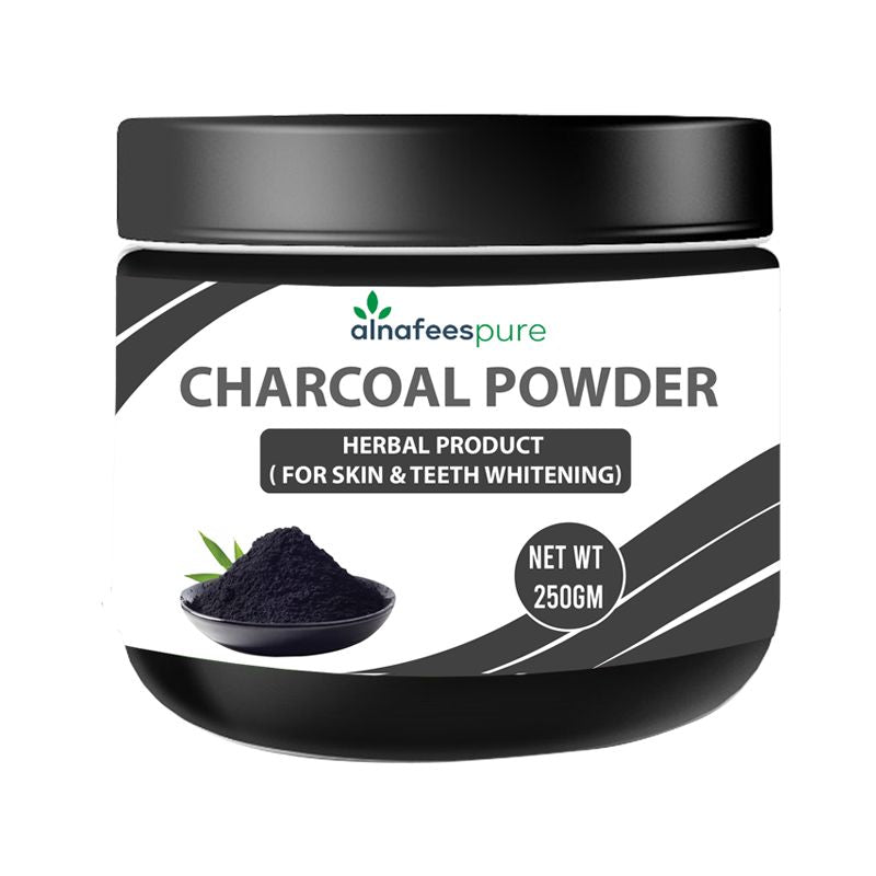 Activated Black Coal Powder For Teeth, Facial Face Mask, Blackheads Remover & Detoxifies Skin & Hair 250 Gram - Oshi.pk - Buy & Sell Online