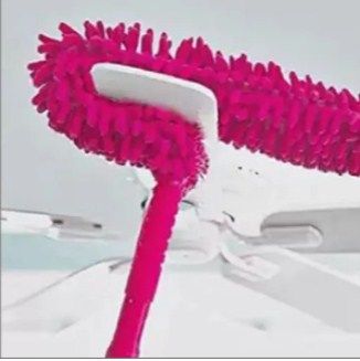 AlClean Flexible Micro Fiber Duster With Telescopic Stainless Steel Handle for Fan Cleaning Specially - Oshi.pk - Buy & Sell Online