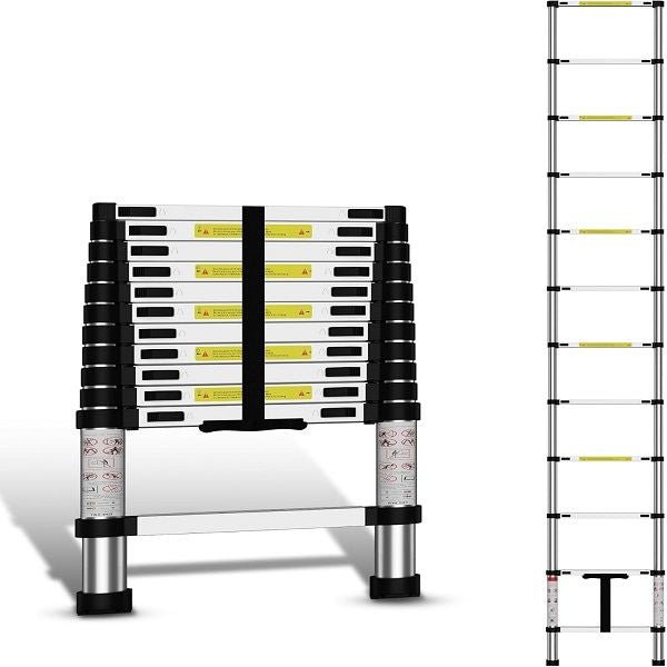 Aluminum Telescopic Ladder 4.7m 15 Fit - Oshi.pk - Buy & Sell Online