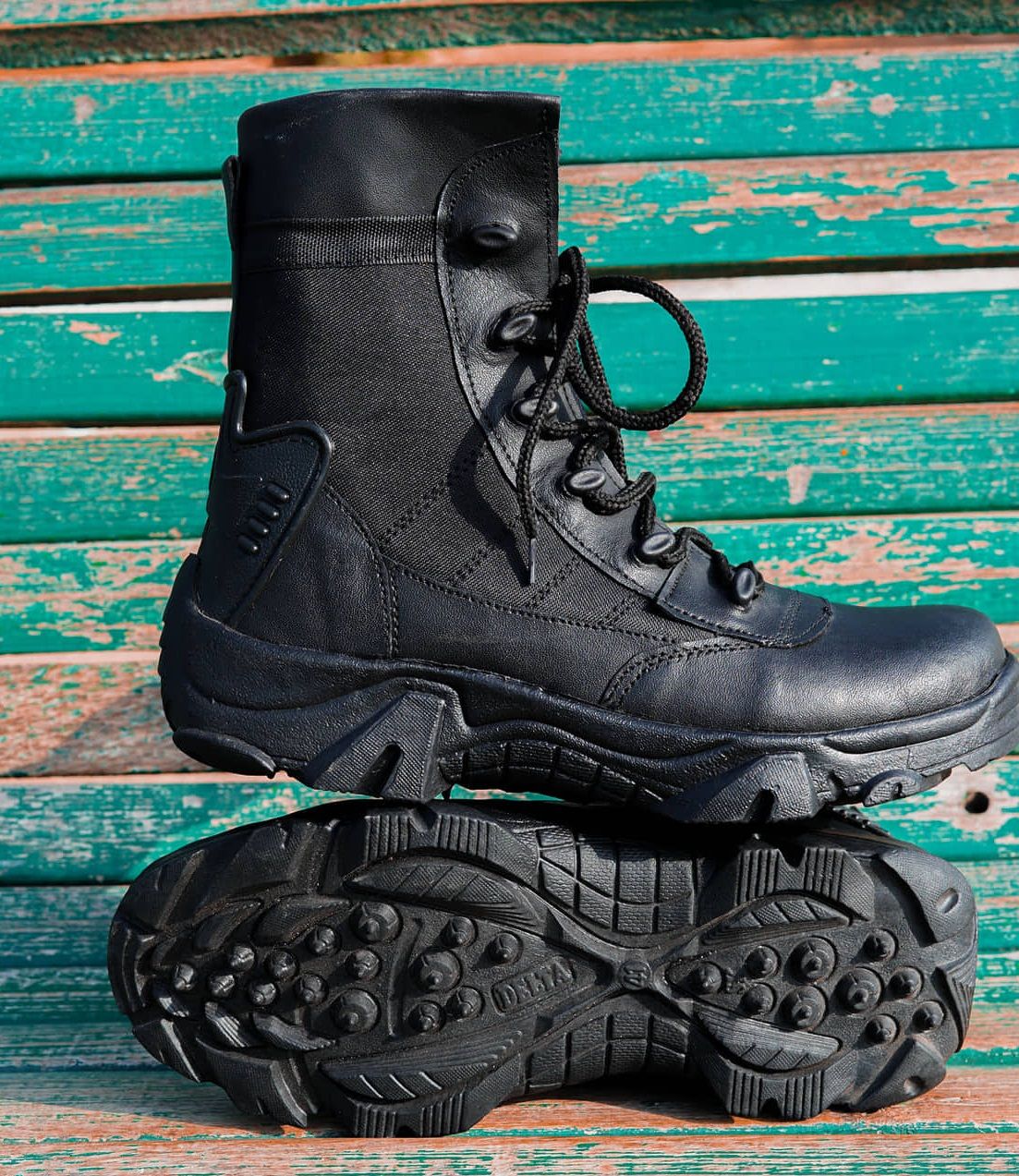 Black Delta hiking boots Army Commando Boots - Oshi.pk - Buy & Sell Online