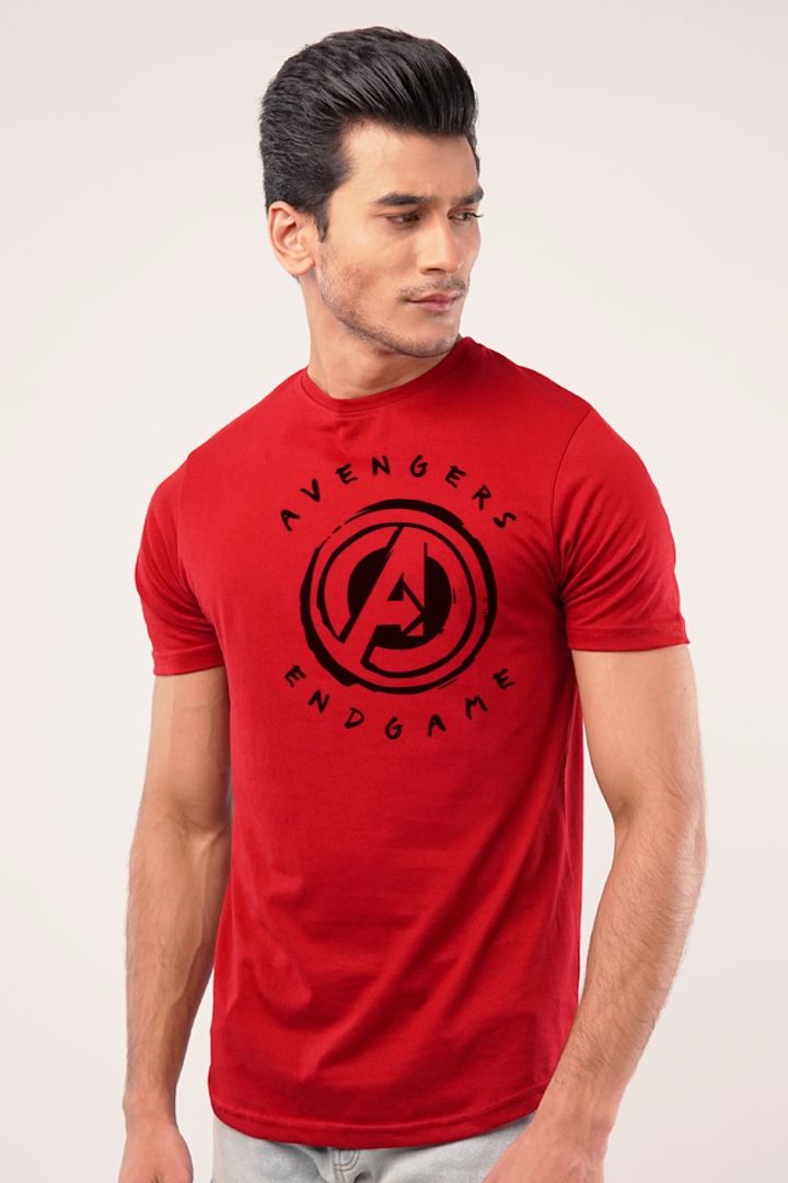 Avengers End Game Printed Red T shirt For MENS - Oshi.pk - Buy & Sell Online