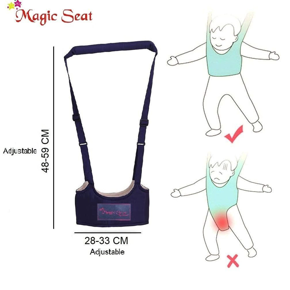 Baby Belt Walker Baby Walking Harness Handheld Baby Walker, Adjustable Toddler Walking Assistant Walking Helper for Infant Child, Breathable Stand Up - Oshi.pk - Buy & Sell Online