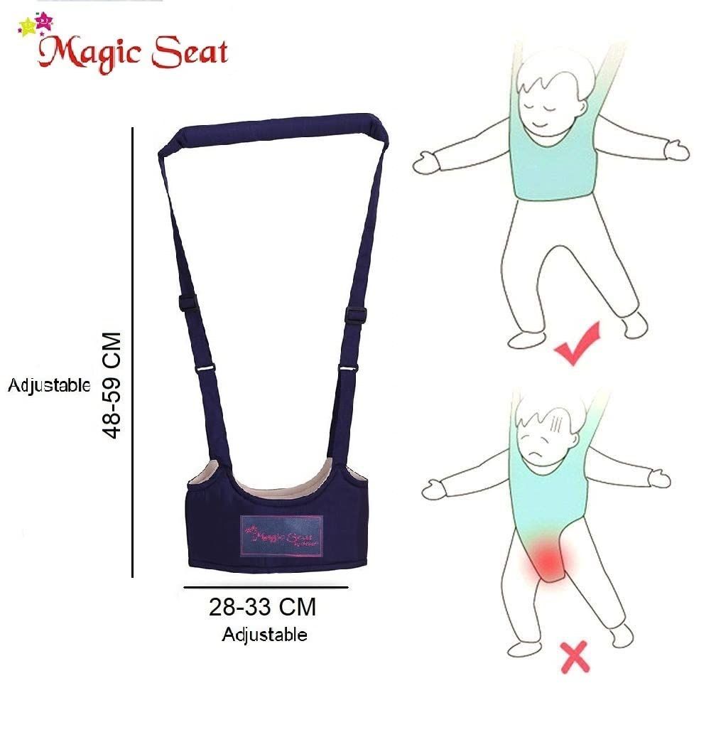 Baby Belt Walker Baby Walking Harness Handheld Baby Walker, Adjustable Toddler Walking Assistant Walking Helper for Infant Child, Breathable Stand Up - Oshi.pk - Buy & Sell Online
