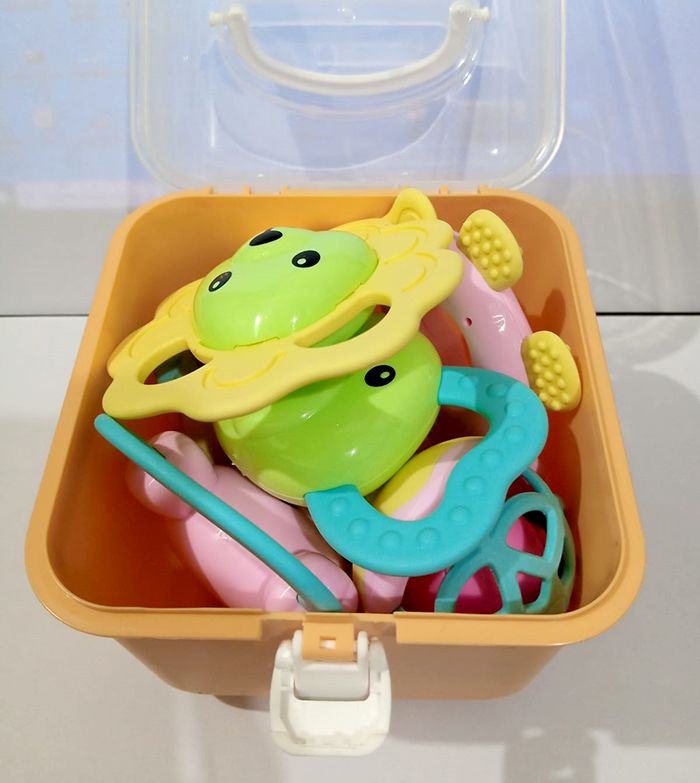 Baby Rattle Set - 5Pcs Set - High Quality - Oshi.pk - Buy & Sell Online