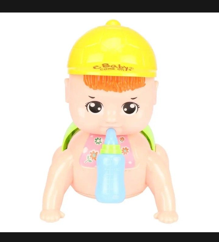 Baby's Friends Cute Naughty Crawling And Flashing 3D Lights Toy For Kids - Oshi.pk - Buy & Sell Online