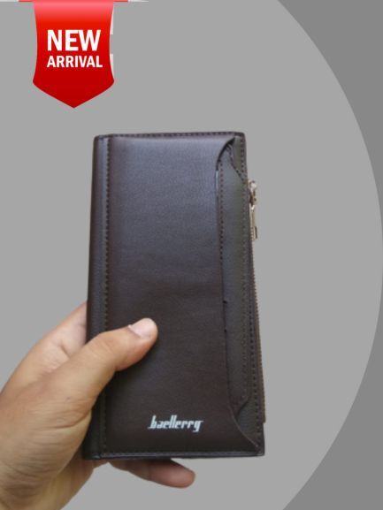 Baellerry Men's Bifold Wallet PU Leather With Card Holder Multi-Function Business Money Clip Wallets for Men - Oshi.pk - Buy & Sell Online