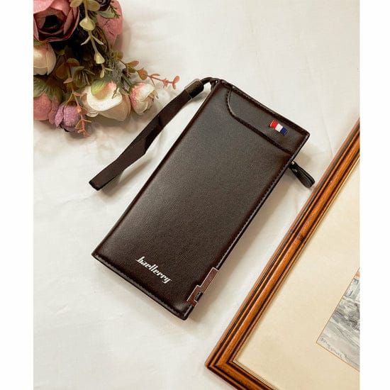 Baellerry Men Wallets Classic Long Style Card Holder Male Purse Quality Zipper Large Capacity Big Brand Luxury Wallet For Men - Oshi.pk - Buy & Sell Online