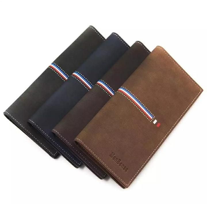 Balisi PU Leather Long Wallet For Men Slim Money Card Holder Mobile Wallets - Oshi.pk - Buy & Sell Online