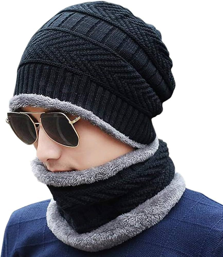 Beanie Cap & Muffler for Mens & Women | Winter Cap for Men | Soft Woolen Muffler & Cap for Men & Women - Oshi.pk - Buy & Sell Online