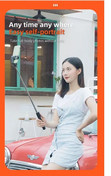 Best 3IN1 Wireless Selfie Stick R1 WITHOUT LIGHT R1S WITH LIGHT Tripod Stand And Bluetooth Shutter For Tiktok Youtube Vlogging Photography Traveling - Oshi.pk - Buy & Sell Online