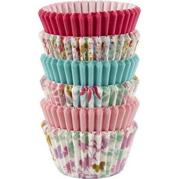Best Cupcake Deal 6 Cupcake Muffin Tray + 50pcs Cupcake Muffin Liners + Spatula and Oil Brush Set - Oshi.pk - Buy & Sell Online