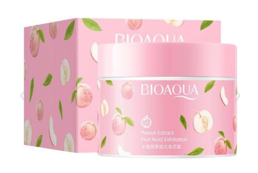 Bioaqua Peach Extract Fruit Acid Exfoliating Face Gel Cream 140g - Oshi.pk - Buy & Sell Online