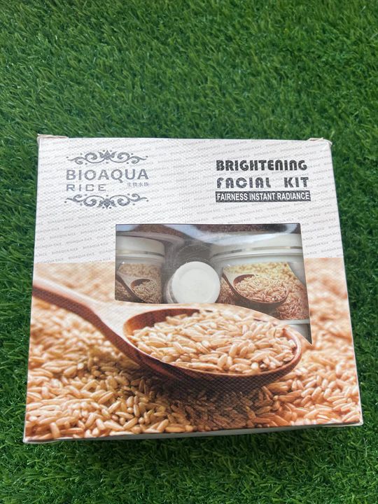 BIOAQUA Rice Brightening Face Facial kit pack of 7 item - Oshi.pk - Buy & Sell Online