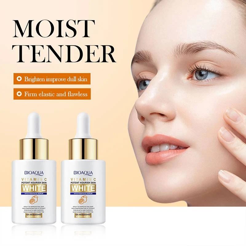 Bioaqua Vitamin C White Brighten Face Serum 30ml - Oshi.pk - Buy & Sell Online