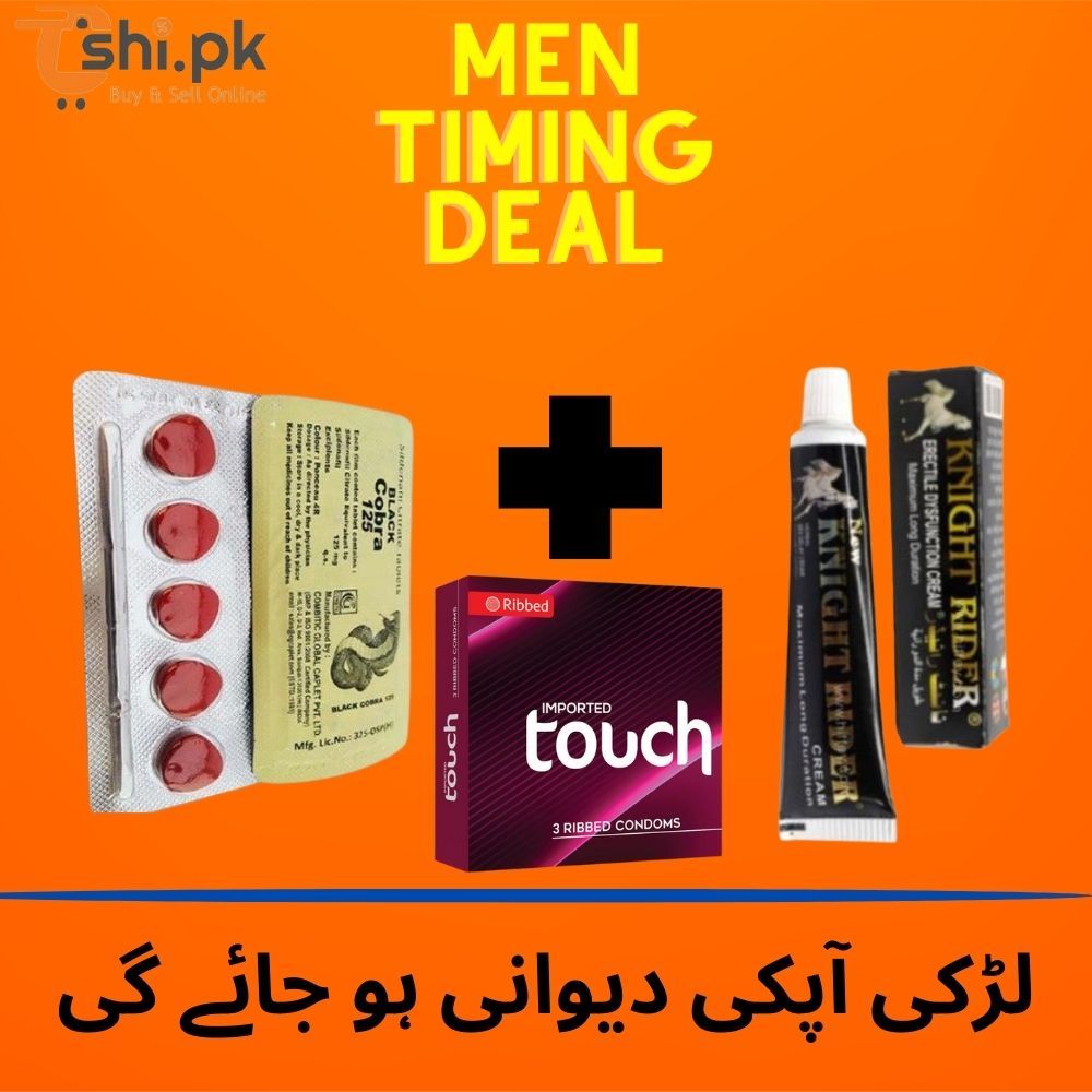 Black Cobra , Knight Rider Imported Timing Delay Cream - Timing Tablets Deal no 17 - Oshi.pk - Buy & Sell Online