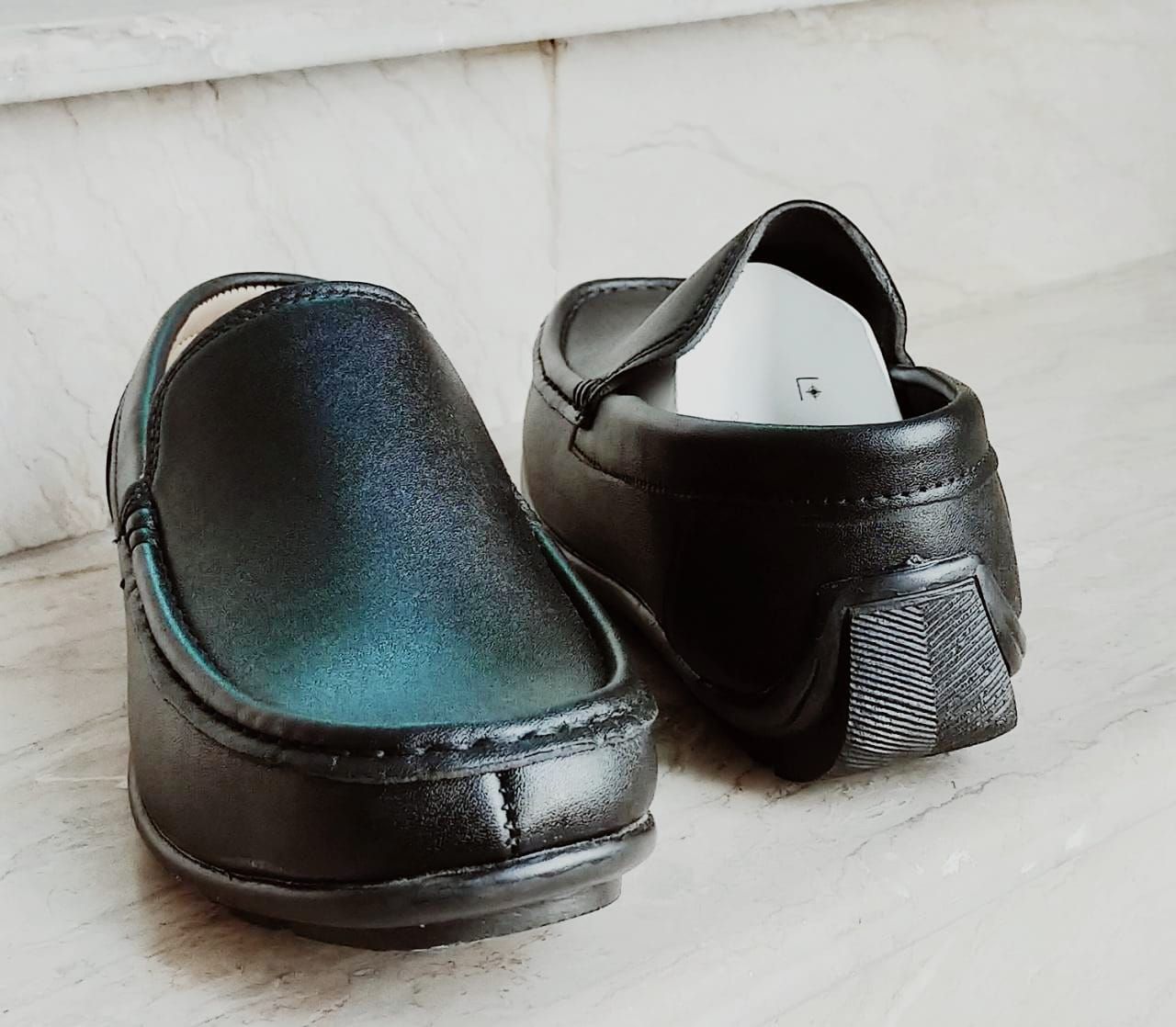 SJ Black Men Loafers moccasin Formal shoes high quality Export quality - Oshi.pk - Buy & Sell Online