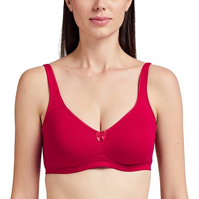 Womens Padded Wire Free Seamless Bra