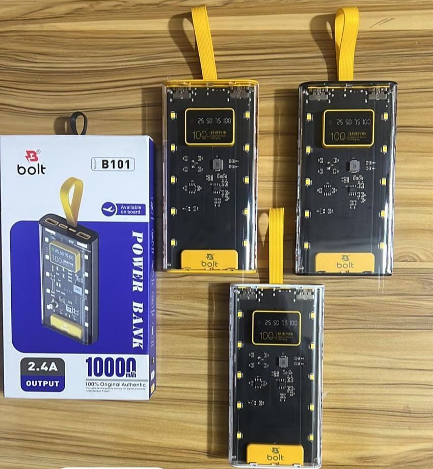 Bolt PowerBank B101 Complete 10,000 mah - Oshi.pk - Buy & Sell Online