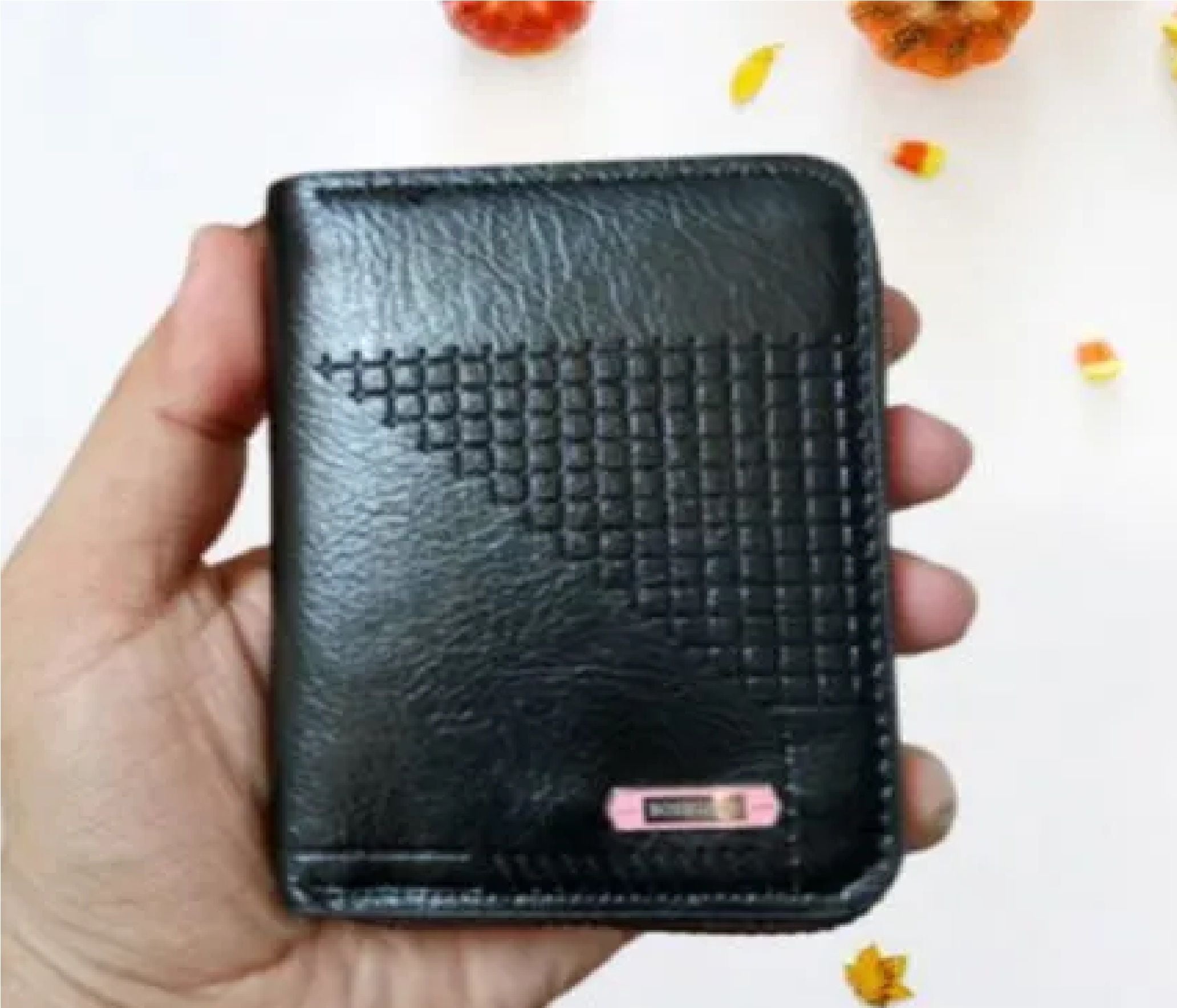 Boshihou Men's PU Leather Card Holder Bag Slim, Sleek, and Functional - Oshi.pk - Buy & Sell Online