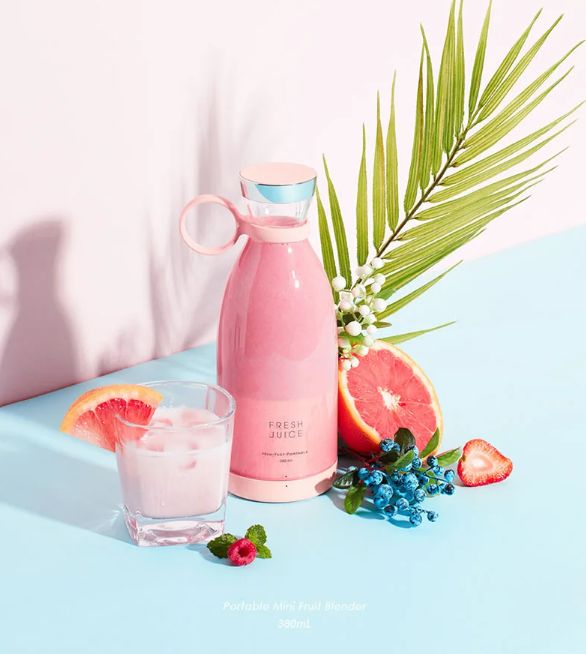 Bottle 420ml USB Rechargeable Juicer Blender Electric Blender Mini Portable Personal Size Juicer Portable Fruit Juicer Machine USB Rechargeable Juicer - Oshi.pk - Buy & Sell Online