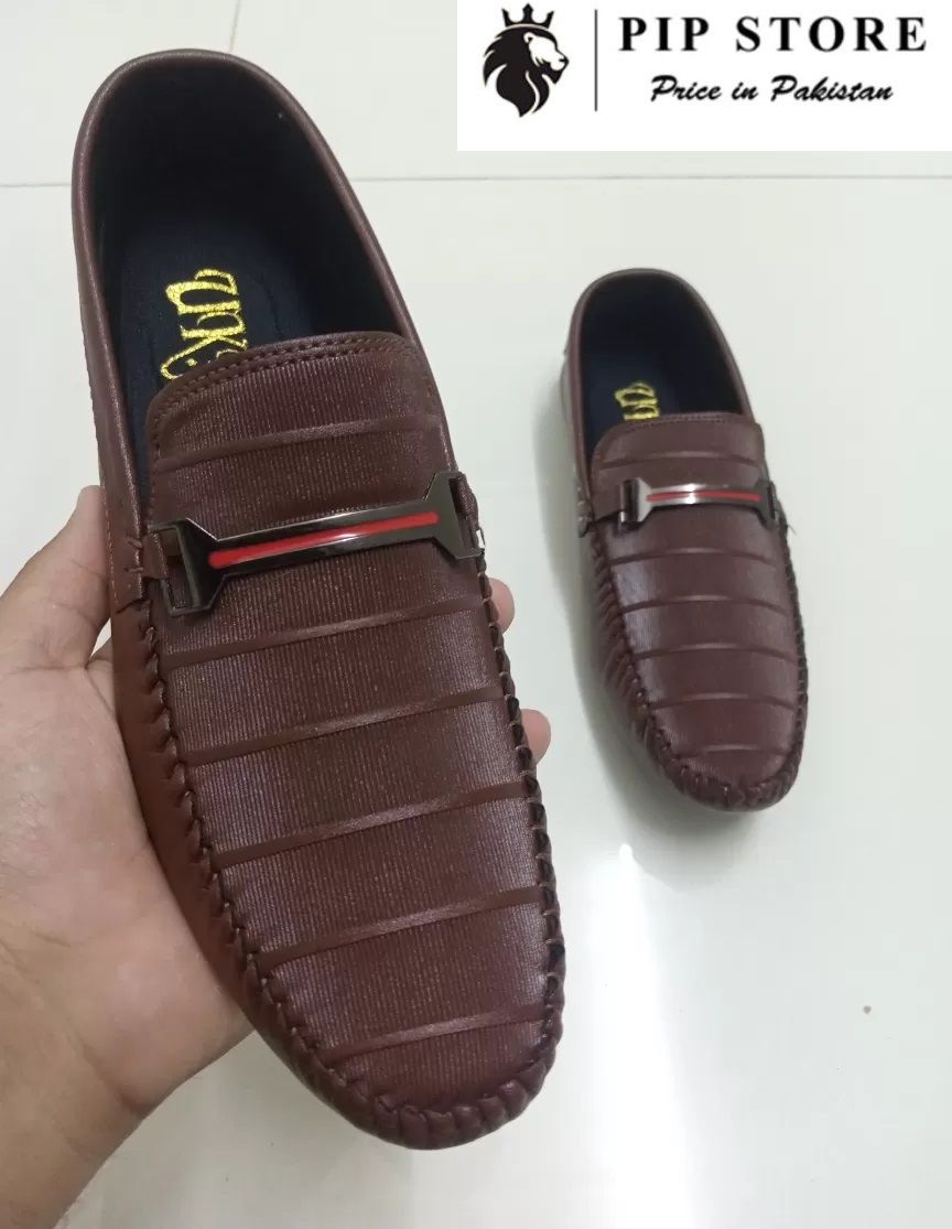 Brown Men Loafers moccasin high quality Export quality - Oshi.pk - Buy & Sell Online