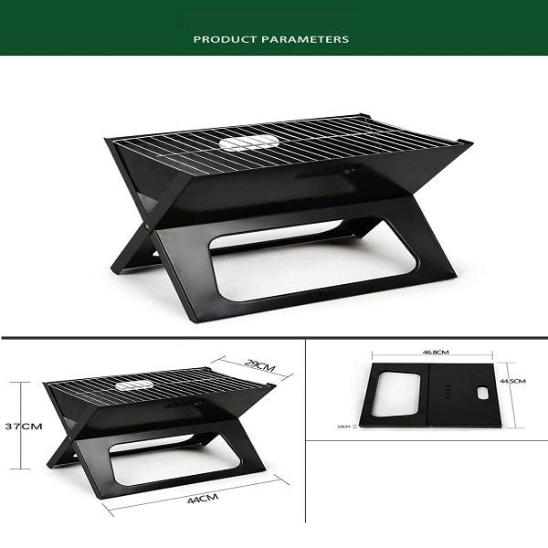 Charcoal Grill Moclever Space saving & Foldable BBQ Barbecue Grill - Oshi.pk - Buy & Sell Online