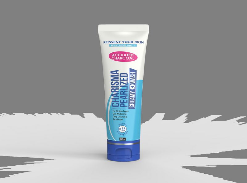 Charisma Pearlized Creamy Charcoal Facewash 100ml (Original) - Oshi.pk - Buy & Sell Online