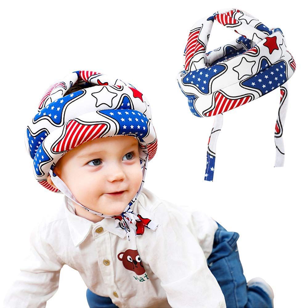 Child Head Protective Cap Toddler Crawling Walking Baby Bumper Protect Hat Kids Anti-Fall Safety - Oshi.pk - Buy & Sell Online