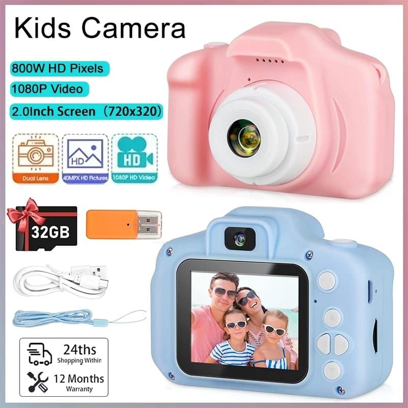Children Mini Digital Camera Can Take Pictures Video Small Sir Toys - Oshi.pk - Buy & Sell Online