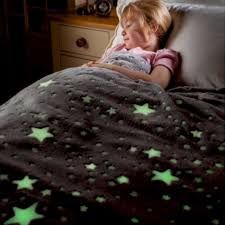 Children's Night Fluorescent Blanket Coral Flannel Glow Flannel Home Rug Children's Fluorescent Blanket - Oshi.pk - Buy & Sell Online