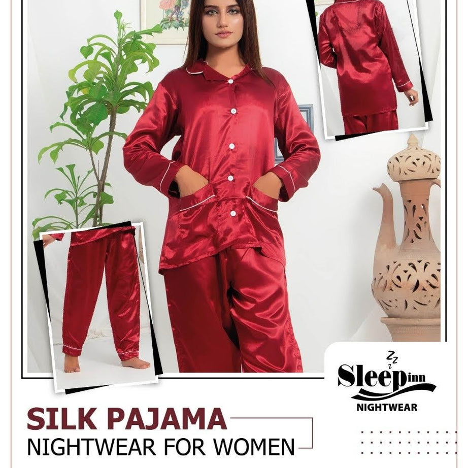 China Import Silk Night Wear Shirt Trouser - Oshi.pk - Buy & Sell Online