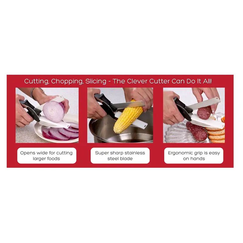 Clever Cutter | Knife And Cutting Board In One - Oshi.pk - Buy & Sell Online