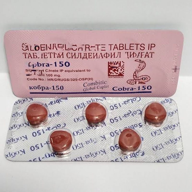 Cobra 150 Original Sildenafil Imported Tablet - Sex Pills & Timing booster - Oshi.pk - Buy & Sell Online