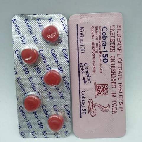 Cobra 150 Original Sildenafil Imported Tablet - Sex Pills & Timing booster - Oshi.pk - Buy & Sell Online