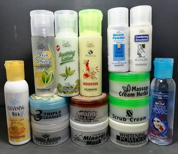 Original Golden Girl Soft Touch Combo Facial Deal Pack Of 14 Products - Oshi.pk - Buy & Sell Online