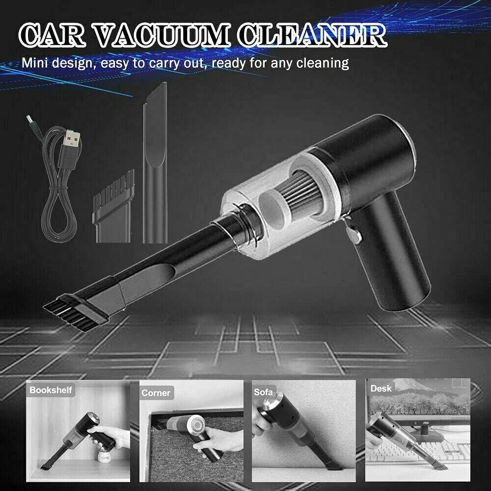 Cordless Handheld Vacuum Cleaner Rechargeable Car Auto Home Duster - Oshi.pk - Buy & Sell Online