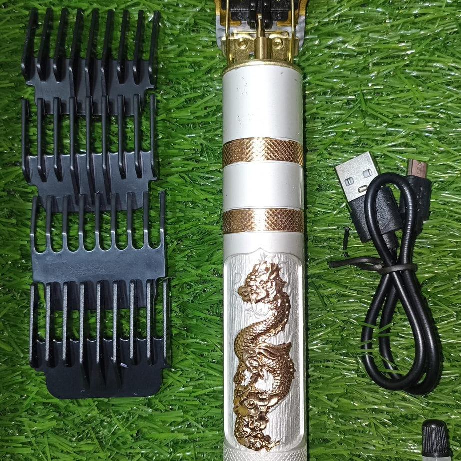DALING DL-1501A Metal Carving Desgin Professional Electric Beard And Hair Trimmer Barber Hair Clipper For Men - Oshi.pk - Buy & Sell Online