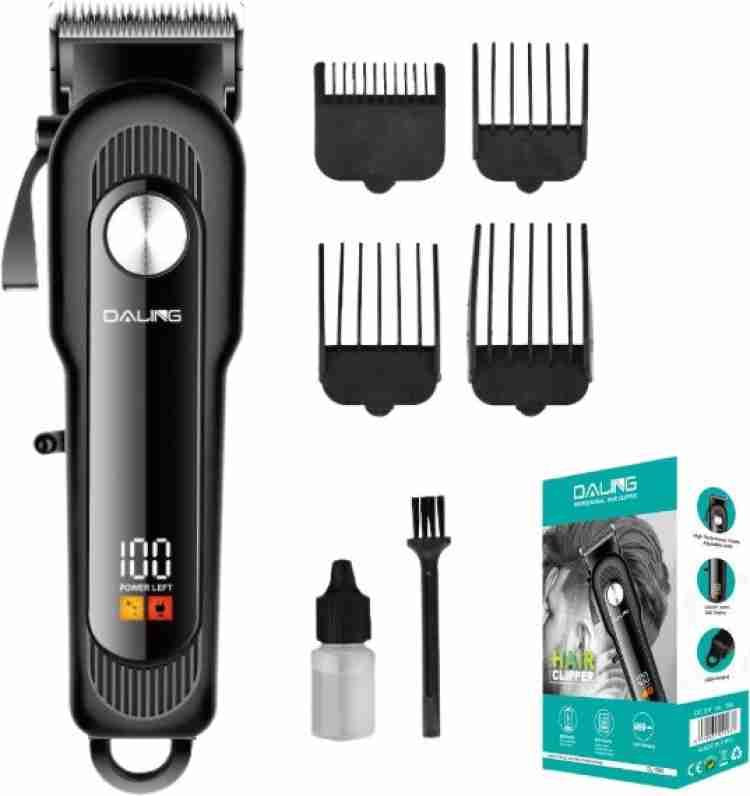 DALING PROFESSIONAL Hiar Trimmer Professional DL 1583 Trimmer 120 min Runtime 4 Length Settings Hair Trimmer And Shaver For Men - Oshi.pk - Buy & Sell Online