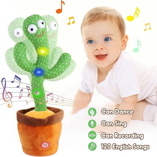 Dancing Cactus Toy Talking Baby Toys for Kids - Oshi.pk - Buy & Sell Online