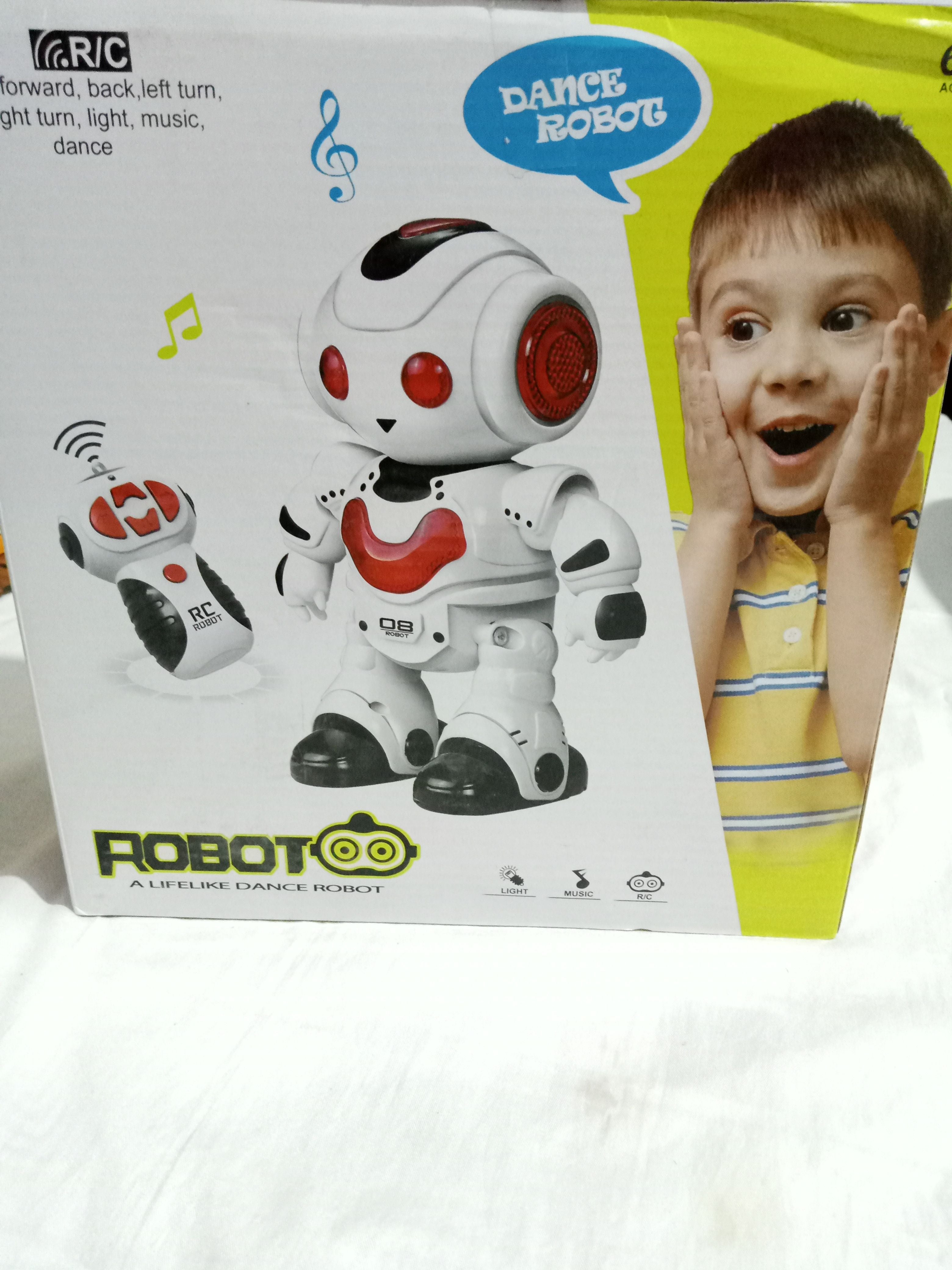 Dancing Robot -R/C - Dance, walk and Light - Oshi.pk - Buy & Sell Online