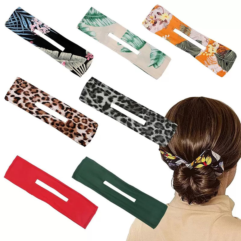 Deft Bun Maker Soft Hair Donut Bun Maker Twist Hairstyle Clip Tool Bun Hairpin Maker - Oshi.pk - Buy & Sell Online
