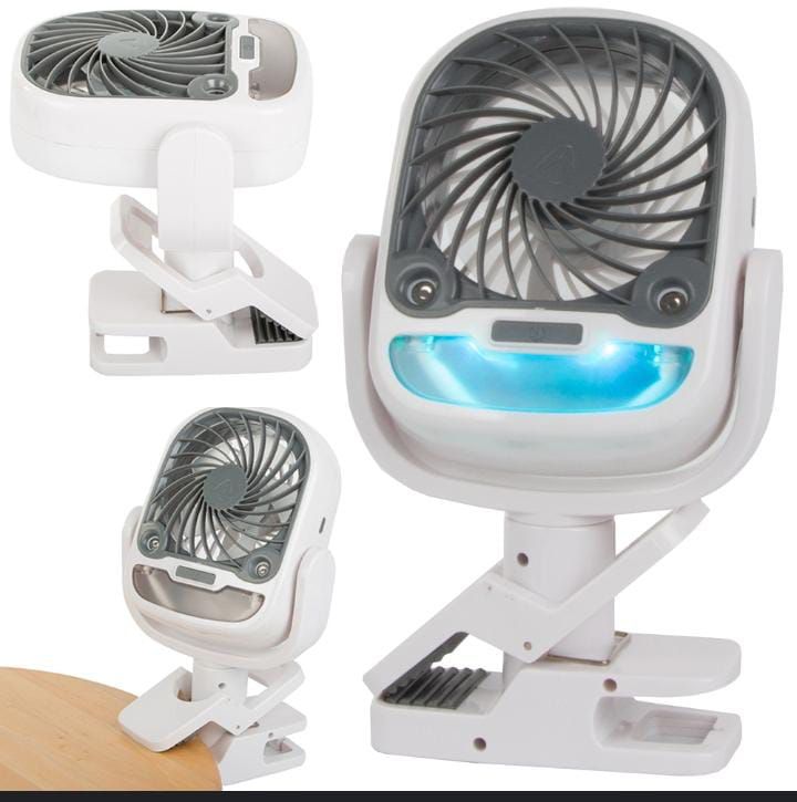 Deske Fan Standing Stick Air Humidifier Usb RGB 2in1 Cooling fan - Oshi.pk - Buy & Sell Online