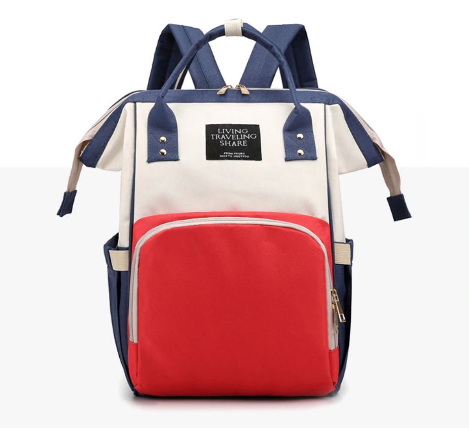 Diaper Bag Baby Care Mom Backpack Mummy Maternity Wet Bag Waterproof Baby Bag Fashion Multifunctional Mummy Backpack Nursing Mother bag - Oshi.pk - Buy & Sell Online